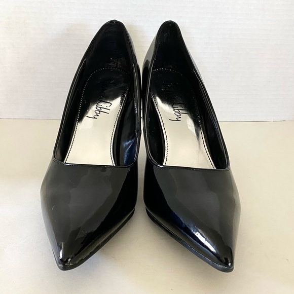 NWOT — Sam & Libby SLORRAZIO Black Retro Pumps Size 10 — Y2K - Picture 3 of 14